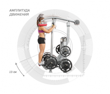 Икроножные мышцы стоя HOIST ROC-IT RPL-5405 Standing Calf Raise RPL-5405